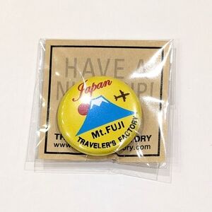 *Exclusive* Traveler's Factory 'Mt. FUJI' Badge Charm